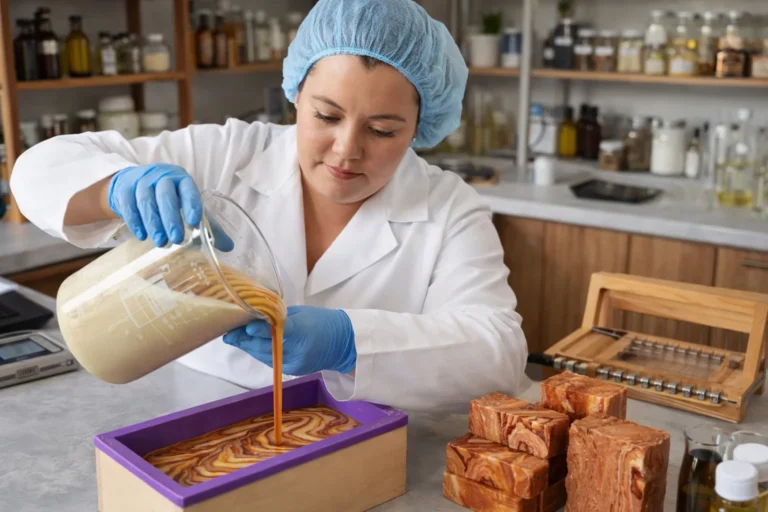 Jabón Efecto Madera con Técnica Cold Process