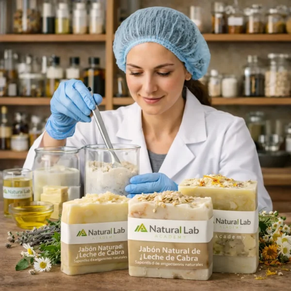 Curso Exclusivo de Elaboración de Jabón con Leche de Cabra