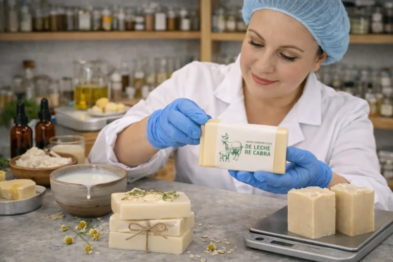 Curso Exclusivo de elaboración de jabón con leche de cabra