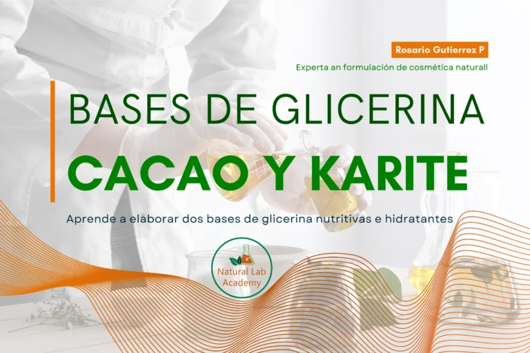 Curso de Base de Glicerina con Cacao y Karité