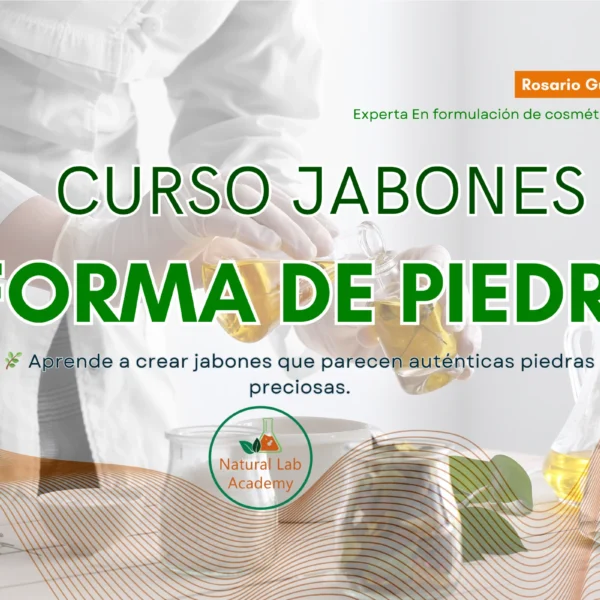 Curso de Jabones con Forma de Piedras