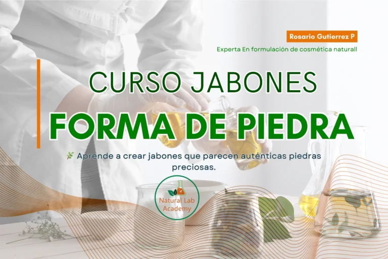 Curso de Jabones con Forma de Piedras