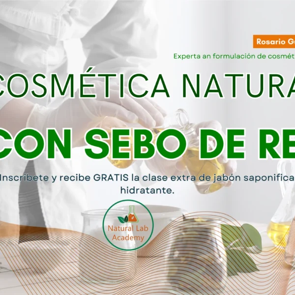 Cosmética Natural con Sebo de Res