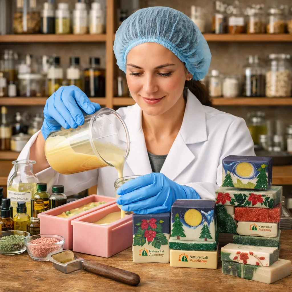 Curso de Jabones Navideños Artesanales