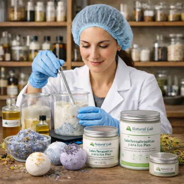 Curso de Sales Terapéuticas y Bombas Efervescentes para Pedicura