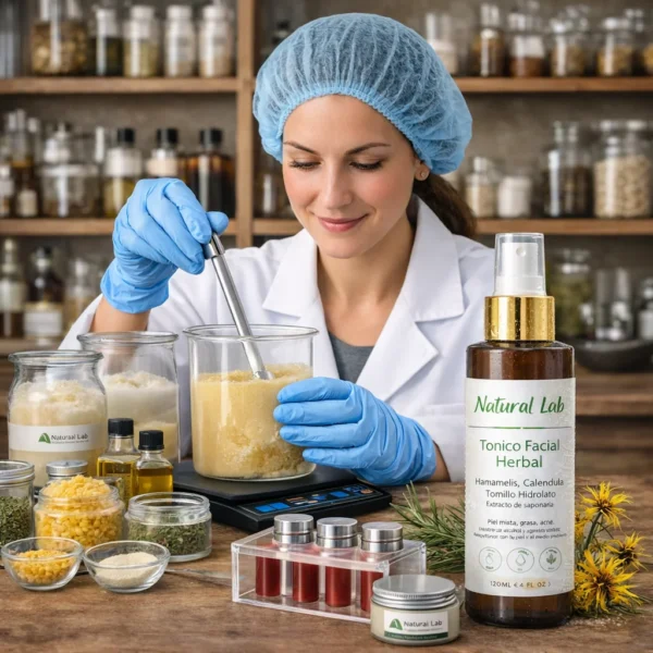 Curso de elaboración de Tónico Facial