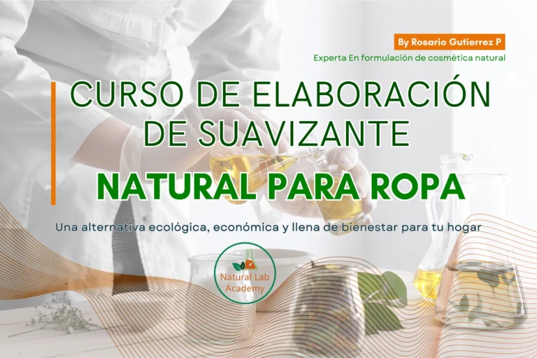 Curso de Elaboración de Suavizante Natural para Ropa