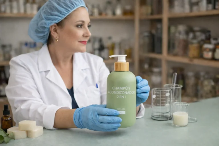 Shampoo y Acondicionador 2 en 1 – 100% Natural