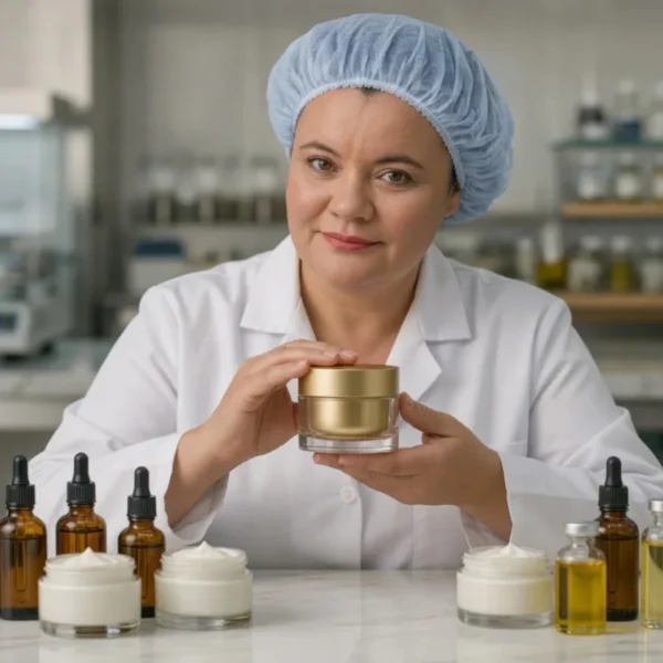 Formulación de cremas cosméticas naturales en laboratorio con aceites y activos botánicos